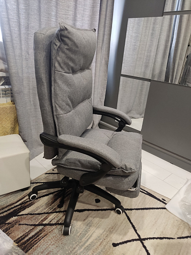 Компьютерное кресло Rapid голубое фото покупателя 106