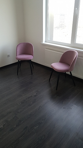 Стул на металлокаркасе Gabi gray / black фото покупателя 134