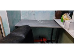 Барная стойка Дилан Лофт 120х60х90 бетон фото покупателя 152