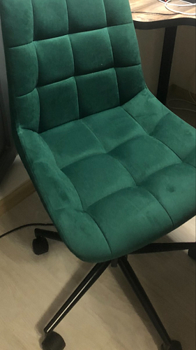 Компьютерное кресло Честер кирпичный / черный фото покупателя 17