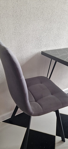 Стул на металлокаркасе Чилли зеленый / черный фото покупателя 1412