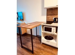 Барная стойка Дилан Лофт 120х60х90 бетон фото покупателя 179