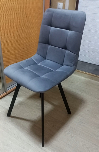 Стул на металлокаркасе Чилли черный / зеленый фото покупателя 761