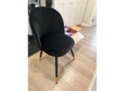 Стул на металлокаркасе Gabi 1 gray / black фото покупателя 164