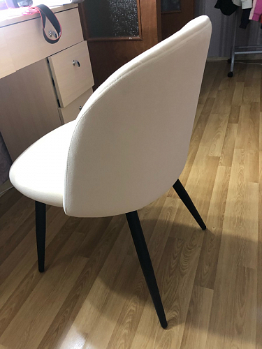 Стул на металлокаркасе Gabi 1 темно-серый / черный фото покупателя 76