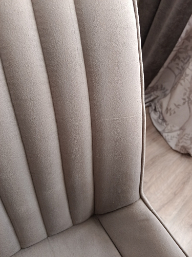 Стул на металлокаркасе Седа К латте / черный фото покупателя 92