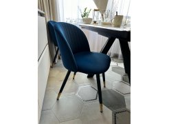 Стул на металлокаркасе Gabi 1 light purple / black фото покупателя 159