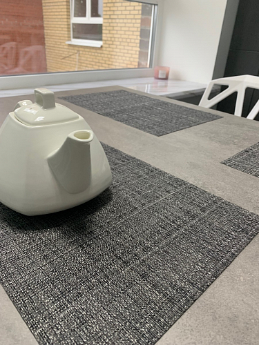 Стол раскладной Лота Лофт 120 25 мм юта / черный матовый фото покупателя 304