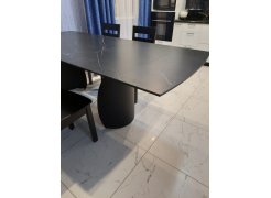 Керамический стол Готланд 180(240)х90х79 вяз скандинавский / золото фото покупателя 16