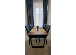 Стол Лота Лофт 140 25 мм юта / белый матовый фото покупателя 432