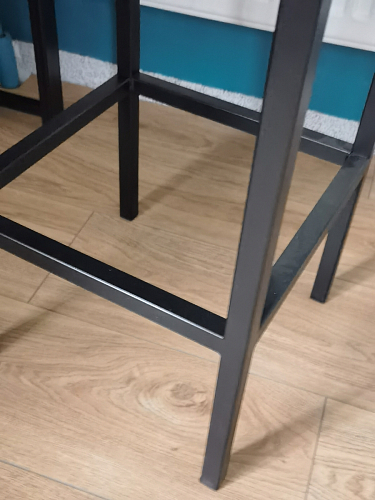 Барный стул Лофт катания минт / белый матовый фото покупателя 167