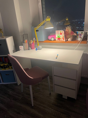 Стул на металлокаркасе Kora green / black фото покупателя 192