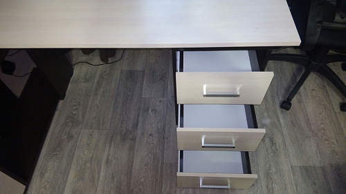 Компьютерный стол КС15 левый дуб сонома фото покупателя 36