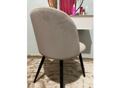 Стул на металлокаркасе Gabi 1 gray / black фото покупателя 470