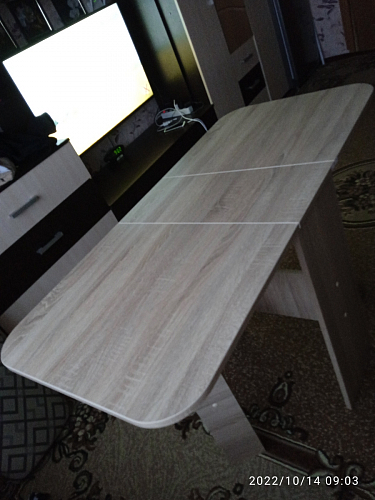 Стол-книжка Мечта дуб сонома  - Уцененный экземпляр фото покупателя 200