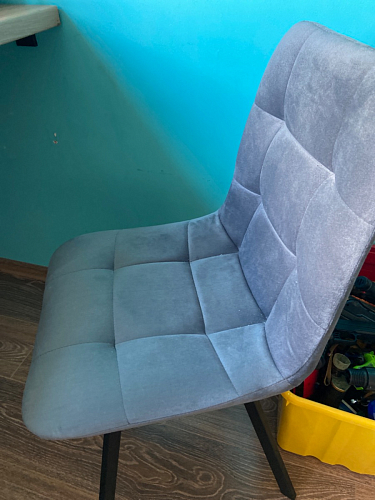 Стул на металлокаркасе Чилли бежевый / белый каркас фото покупателя 1315