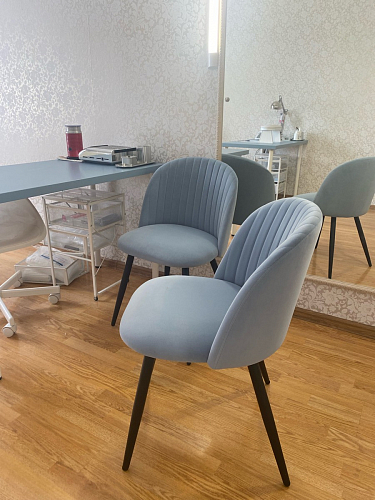 Стул на металлокаркасе Gabi 1 gray фото покупателя 247