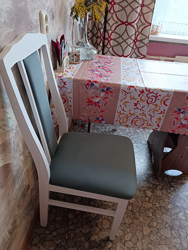 Деревянный стул Гроджин орех / коричневый фото покупателя 1