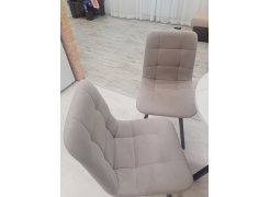 Стул на металлокаркасе Чилли розовый / черный каркас фото покупателя 338