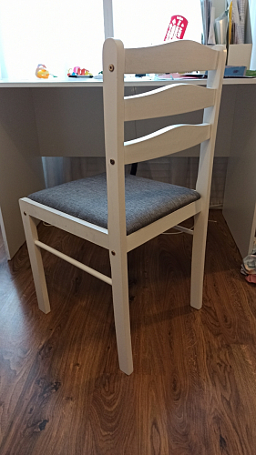 Стул деревянный Camel white / light grey фото покупателя 7