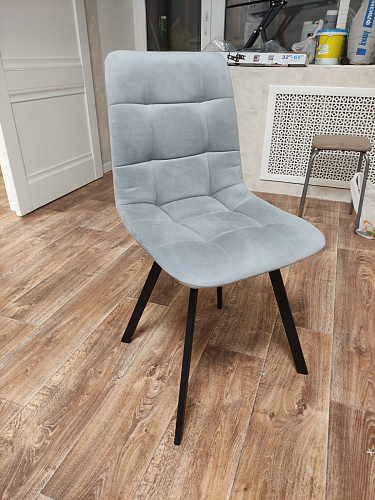 Стул на металлокаркасе Чилли бирюзовый / черный фото покупателя 1321