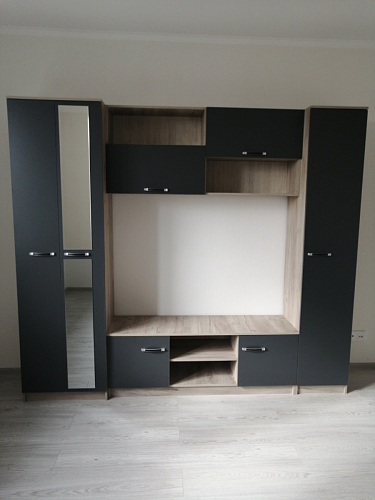 Готовая гостиная Бертелена дуб крафт серый / серый графит фото покупателя 43