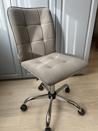 Компьютерное кресло One/Ван флок серый 29 фото покупателя 64