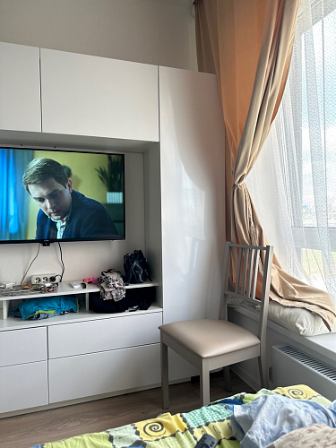 Готовая гостиная Румба белый / белый глянец  - Уцененный экземпляр фото покупателя 11