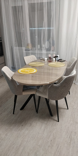 Стул на металлокаркасе Velen light purple фото покупателя 14