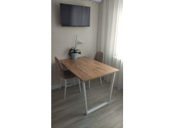 Стол Лота Лофт 120 25 мм сабия / черный матовый фото покупателя 429