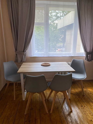 Деревянный стол Барон О 200 х 90 белая пленка шагрень / белый фото покупателя 2