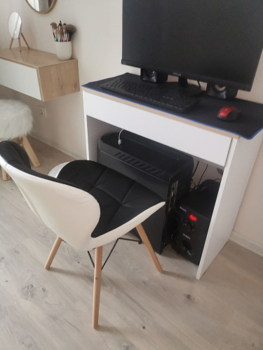 Деревянный стул PC-027 black / white фото покупателя 7