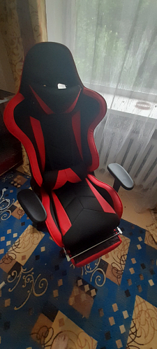 Компьютерное кресло Kano черное / красное фото покупателя 116