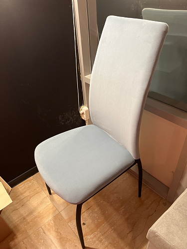 Стул на металлокаркасе Tod light blue / orange / black фото покупателя 7