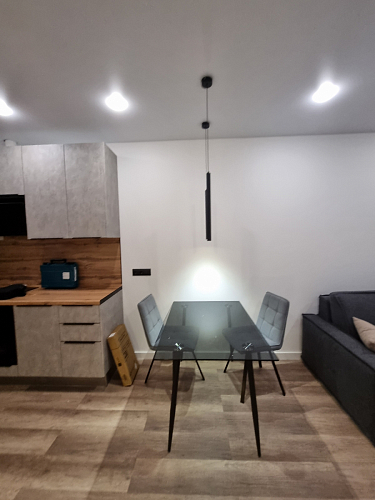 Стеклянный стол Smoke 120х80х75 clear gray / black фото покупателя 4