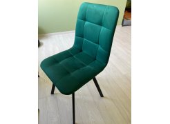 Стул на металлокаркасе Чилли горчичный / белый фото покупателя 119