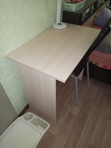 Стол письменный Kiwi белый  - Уцененный экземпляр фото покупателя 22