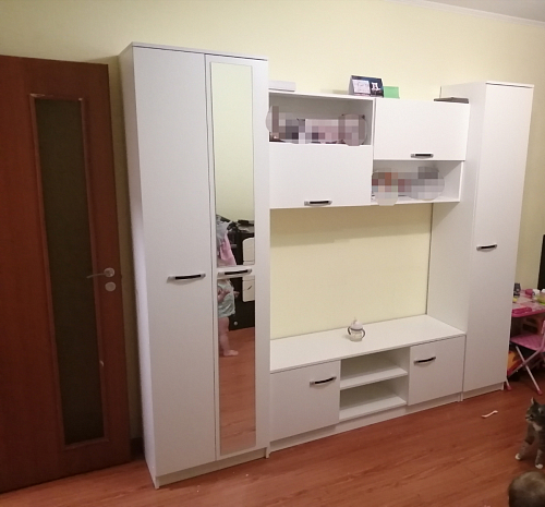 Готовая гостиная Бертелена дуб крафт серый / серый графит фото покупателя 25