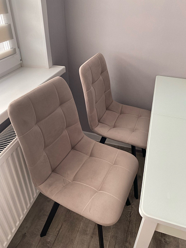 Стул Чилли 2 темно-серый  / черный фото покупателя 1433