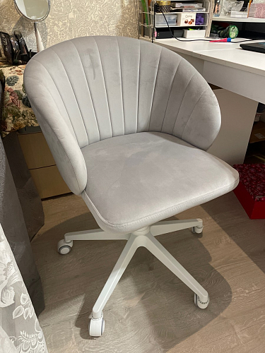 Компьютерное кресло Пард экокожа белый фото покупателя 213