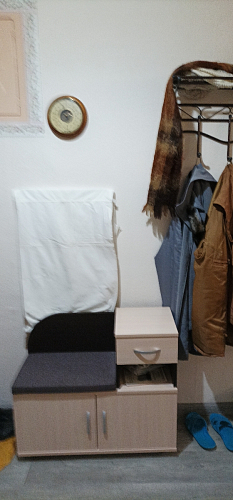 Обувница Аврора дуб млечный / венге фото покупателя 19