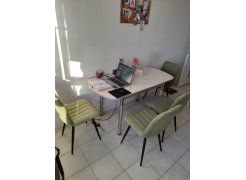 Стул на металлокаркасе Дани 01 светло-серый / черный фото покупателя 14