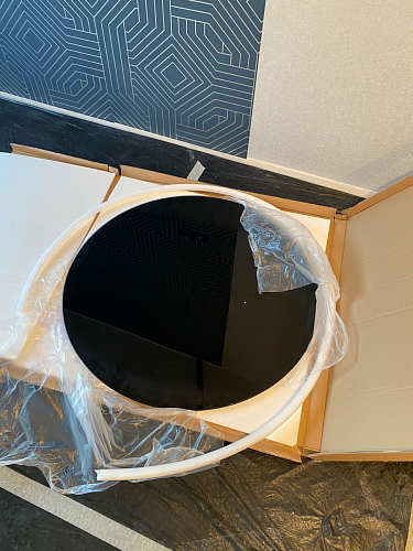 Стол Tulip 90 black фото покупателя 8