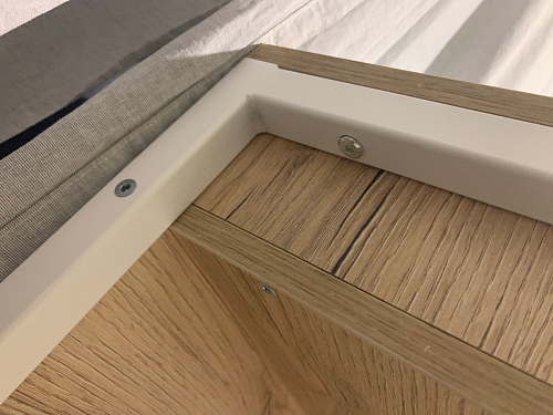 Письменный стол Леон Лофт бетон / черный матовый фото покупателя 96