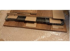 Письменный стол Челси Лофт дуб делано светлый / белый матовый фото покупателя 20