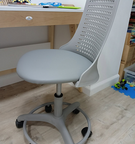 Компьютерное кресло Kiddy/Кидди бирюзовое ткань (сетка) фото покупателя 53