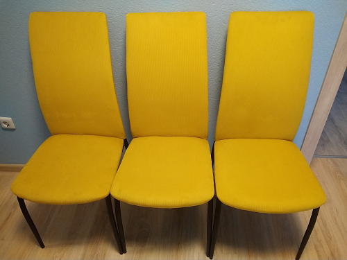 Стул на металлокаркасе Tod light purple / light blue / black фото покупателя 73