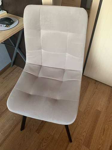 Комплект стульев Чилли 2 шт бежевый / черный фото покупателя 785