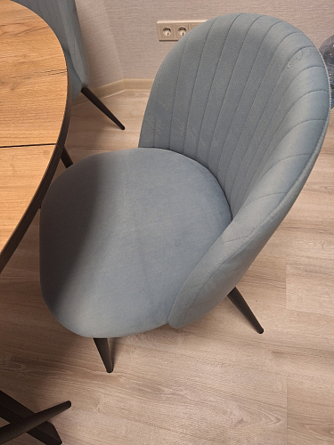 Стул на металлокаркасе Gabi latte / gold / black фото покупателя 630