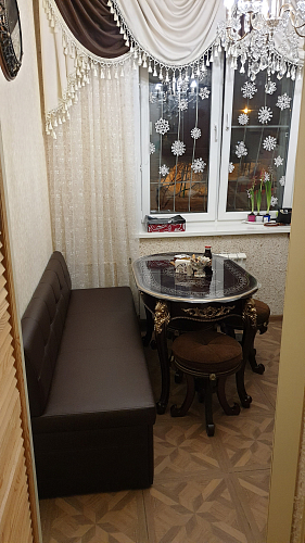 Кухонный диван Палермо экокожа белый фото покупателя 2